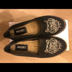 Kenzo tiger canvas espadrilles